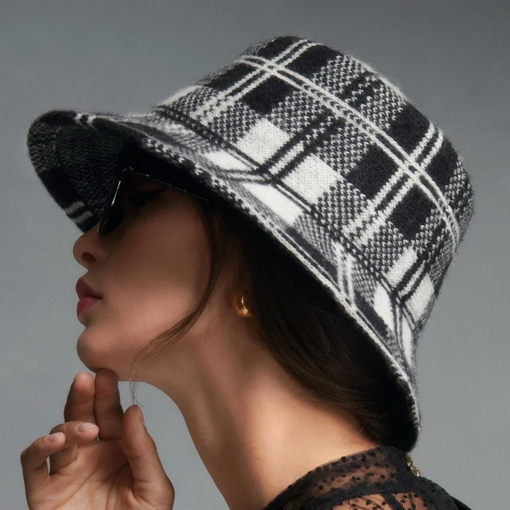 San Diego Hat Company Plaid Bucket Hat - Picture 1 of 4